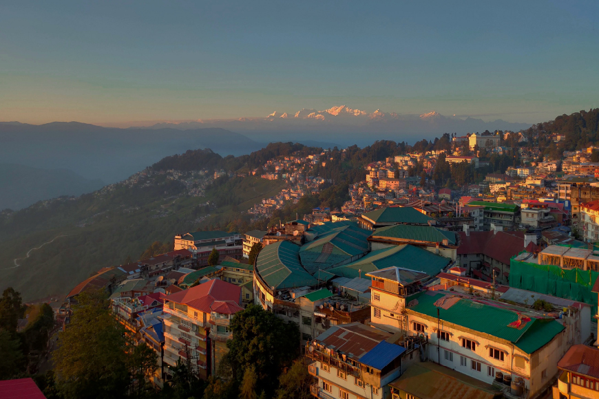 Darjeeling - Dotted with Tea Gardens