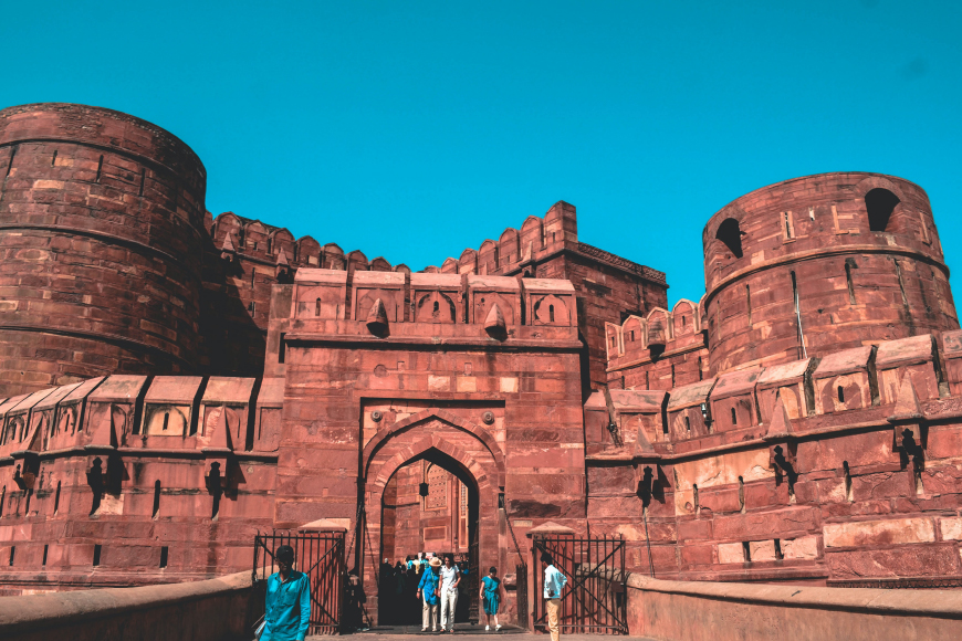 Agra Fort (also known as Agra Red Fort)