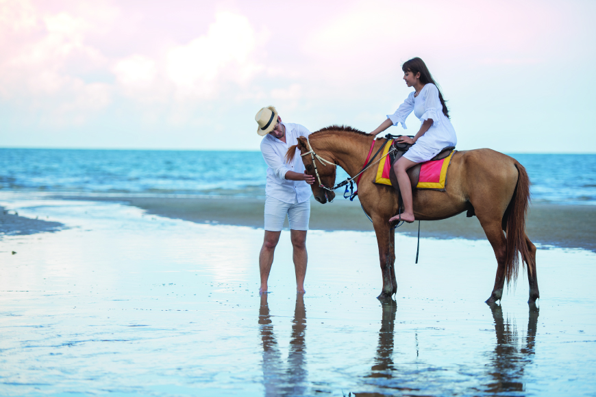 Horse Ride on Riambel Beach