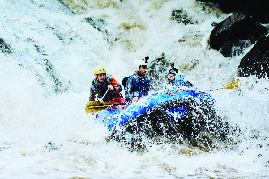 Enjoy the Rapids While Doing Rafting